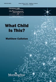 What Child Is This? SATB choral sheet music cover Thumbnail